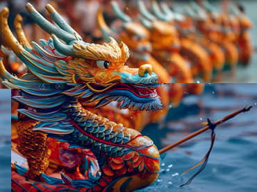 百舸争流江海阔，千帆竞发乱云多。